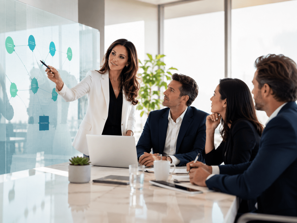 Marcela Caronti - A2E Boardroom Meeting 1